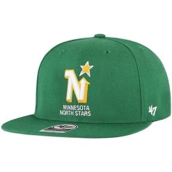 '47 BRAND 47 Brand Minnesota North Stars No Shot Captain Snapback Hat