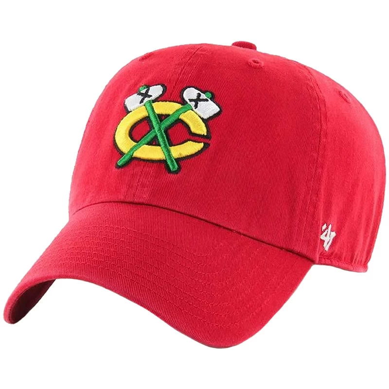 '47 BRAND 47 Brand Chicago Blackhawks Clean Up Adjustable Hat 1 '47 BRAND 47 Brand Chicago Blackhawks Clean Up Adjustable Hat