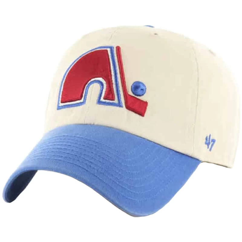 '47 BRAND 47 Brand Quebec Nordiques Clean Up Adjustable Hat 1 '47 BRAND 47 Brand Quebec Nordiques Clean Up Adjustable Hat