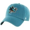 '47 BRAND 47 Brand San Jose Sharks Clean Up Adjustable Hat