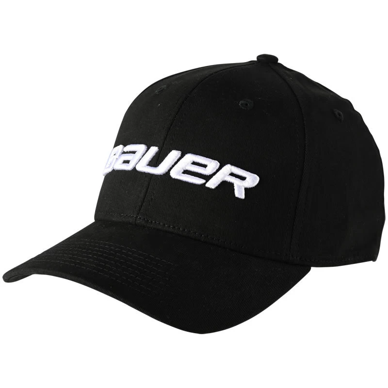 Bauer Core Black Fitted Hat 1 Bauer Core Black Fitted Hat
