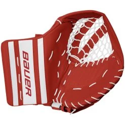 Bauer GSX Goalie Glove - INTERMEDIATE -Hockey Equipment Store Bauer GSX Goalie Catcher Glove Red