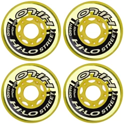 Bauer HI-LO Street Inline Hockey Wheels (4 Pack)