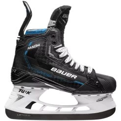 Bauer Supreme Mach Custom Ice Skates -Hockey Equipment Store Bauer Mach Ice Skates Custom Blue