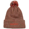 Bauer New Era Team Marl Pom Knit Orange Beanie