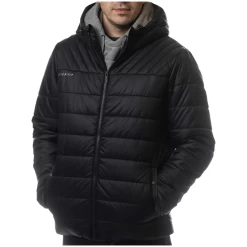 Bauer Supreme Hooded Puffer Black Jacket
