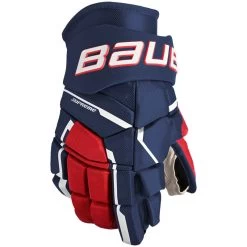 Bauer Supreme M5 Pro Gloves - INTERMEDIATE -Hockey Equipment Store Bauer Supreme M5 Pro Gloves NavyRedWhite 8adfc518 519d 4b2a a5db 6b877e66bc21