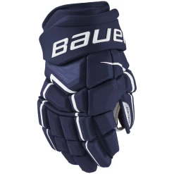 Bauer Supreme UltraSonic Gloves - SENIOR 8 Bauer Supreme UltraSonic Gloves - SENIOR -Hockey Equipment Store Bauer Supreme Ultra Sonic Gloves Navy