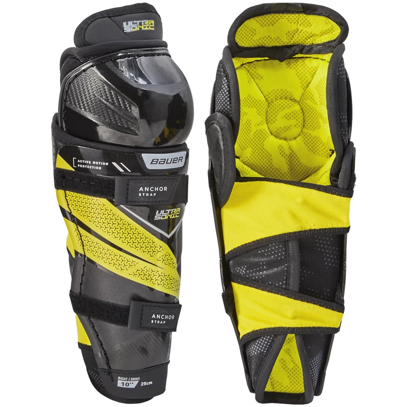 Bauer Supreme UltraSonic Shin Guards - YOUTH 1 Bauer Supreme UltraSonic Shin Guards - YOUTH