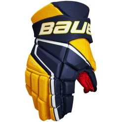 Bauer Vapor 3X Gloves - INTERMEDIATE -Hockey Equipment Store Bauer Vapor 3X Gloves NavyGold