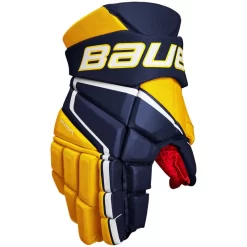 Bauer Vapor 3X Gloves - SENIOR -Hockey Equipment Store Bauer Vapor 3X Gloves NavyGold d52e5231 0a91 42f3 8381 f0c8bf7519c4