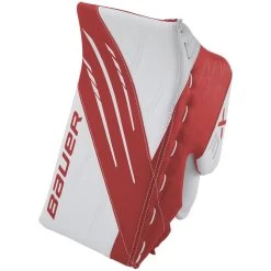 Bauer Vapor 3X Goalie Blocker - SENIOR -Hockey Equipment Store Bauer Vapor 3X Goalie Blocker WhiteRed 3b79c49d a738 4511 831d f237507c3794