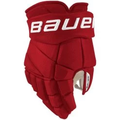 Bauer Vapor Pro Team Gloves - INTERMEDIATE -Hockey Equipment Store Bauer Vapor Pro Team Glove Red