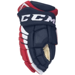CCM JetSpeed FT4 Gloves - SENIOR -Hockey Equipment Store CCM JetSpeed FT4 Gloves Navy Red White