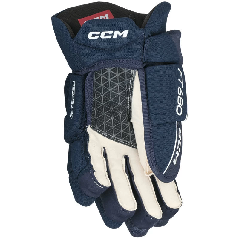 CCM JetSpeed FT680 Gloves - JUNIOR 2 CCM JetSpeed FT680 Gloves - JUNIOR - Image 2