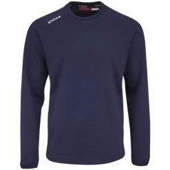 CCM Premium Tech Fleece Navy Crew