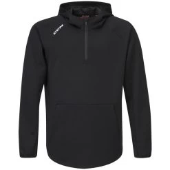 CCM Premium Tech Fleece Black 1/4 Zip Hoodie