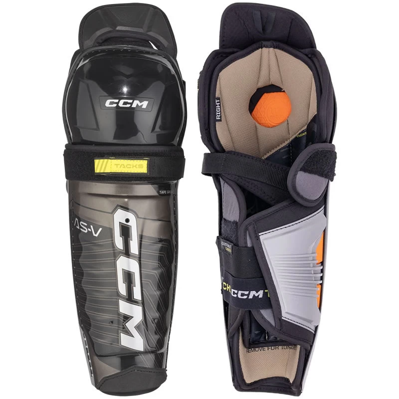CCM Tacks AS-V Shin Guards - SENIOR 1 CCM Tacks AS-V Shin Guards - SENIOR