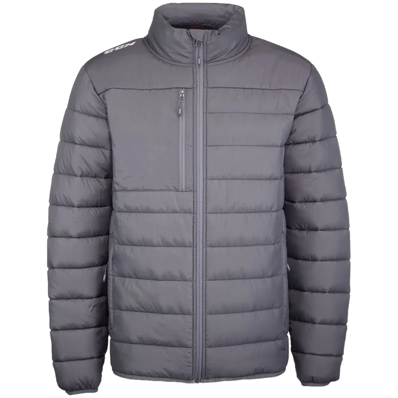 CCM Quilted Grey Winter Jacket 1 CCM Quilted Grey Winter Jacket