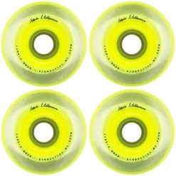 Labeda Millennium Yellow Inline Hockey Wheels (4 Pack)