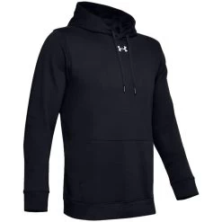 Under Armour UA Hustle Fleece Black Hoodie